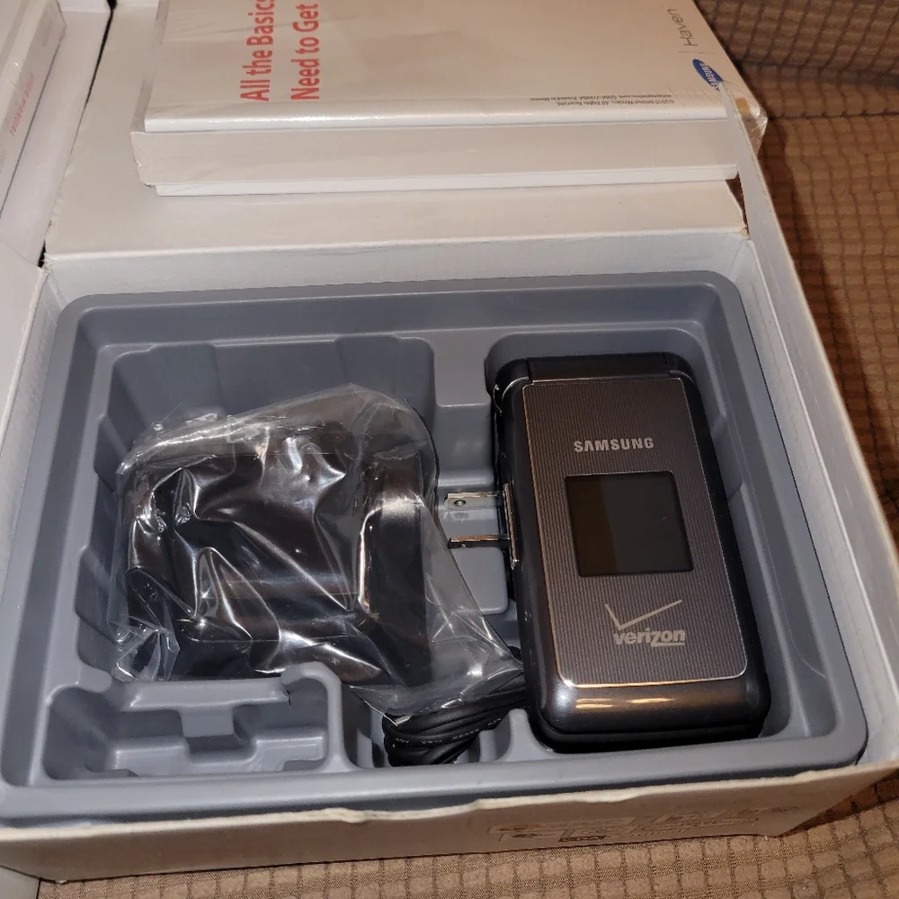 5x Samsung SCH-U320 Haven - (Verizon) - CDMA - FLIP Cell Phone - AS-IS!!!